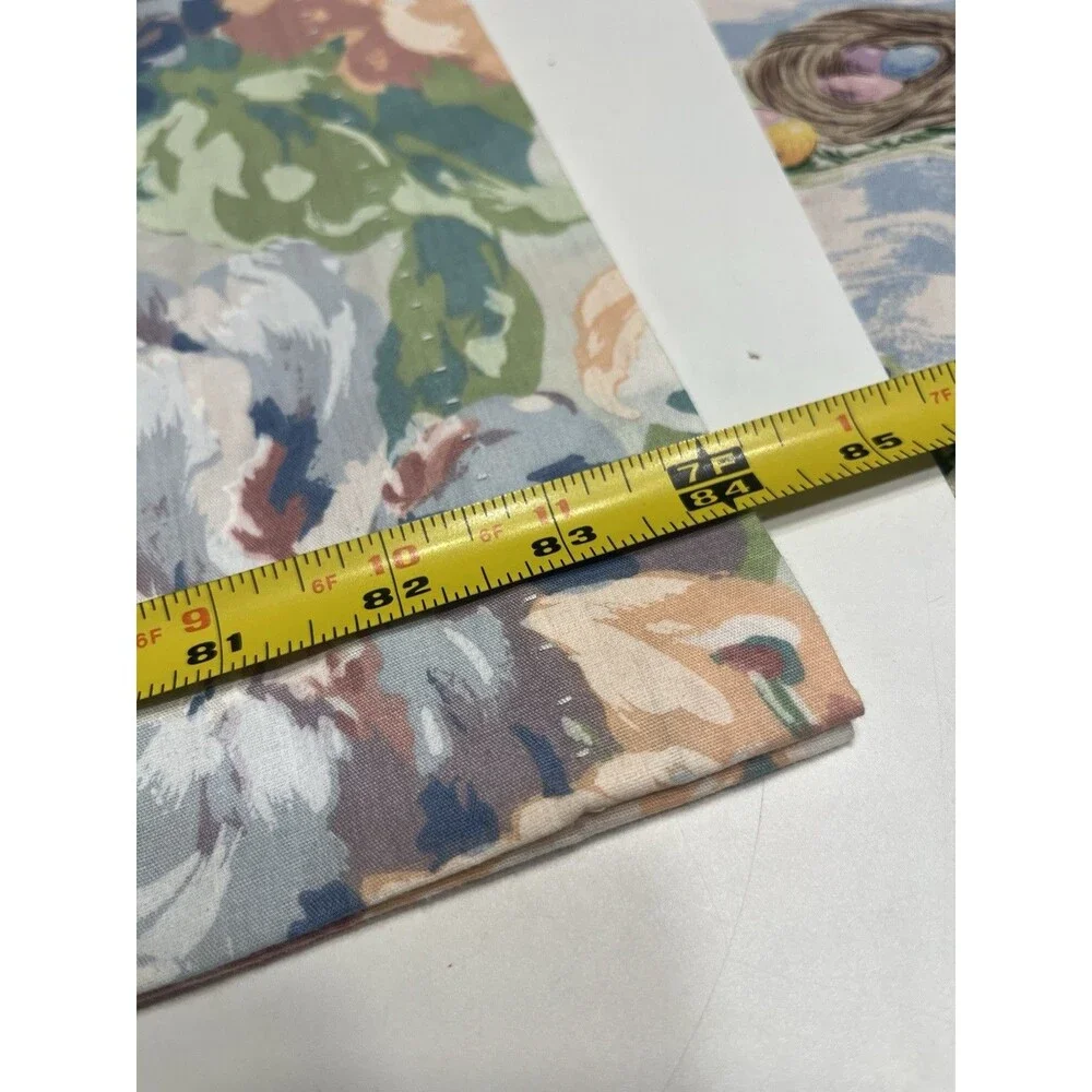 Vtg Croscill Hydrangea Floral Window Valance 84x18” - USA